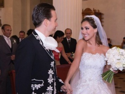 Boda de Anahí y Manuel Velasco