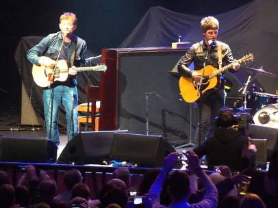 Noel Gallagher y Damon Albarn