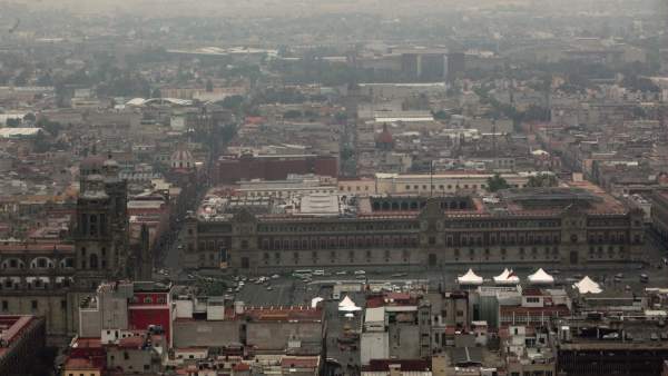 Cielo contaminado DF Cielo contaminado DF
