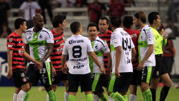 Santos contra Atlas Santos contra Atlas