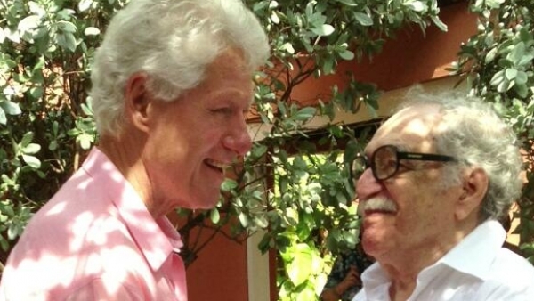 Bill Clinton y Gabriel García Márquez Bill Clinton y Gabriel García Márquez