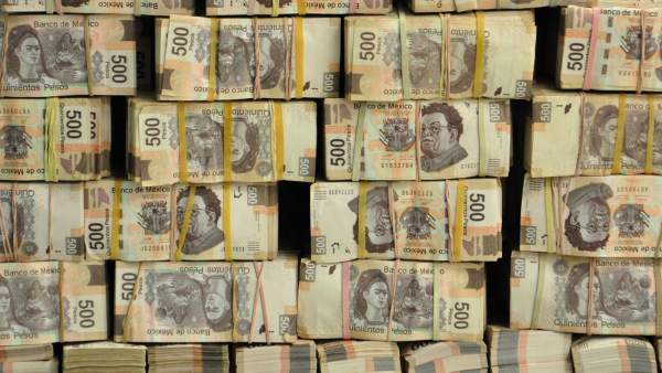 Dinero decomisado en Tabasco Dinero decomisado en Tabasco
