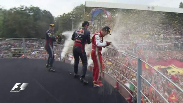 Podio del GP de Italia de Fórmula 1 Podio del GP de Italia de Fórmula 1