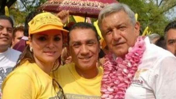 AMLO con Abarca AMLO con Abarca