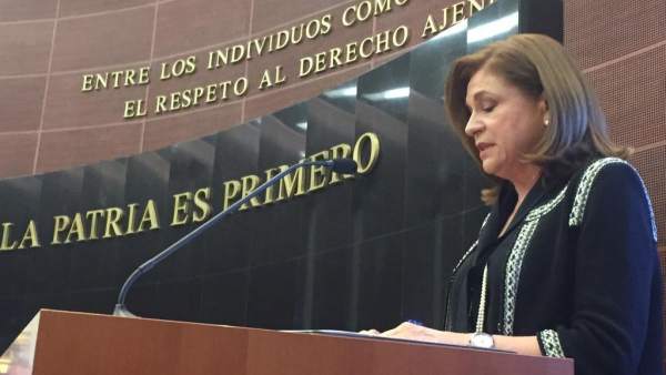 Arely Gómez comparece en el Senado Arely Gómez comparece en el Senado