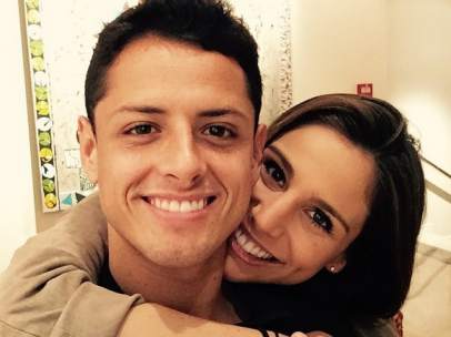 Chicharito y Lucía Villalón