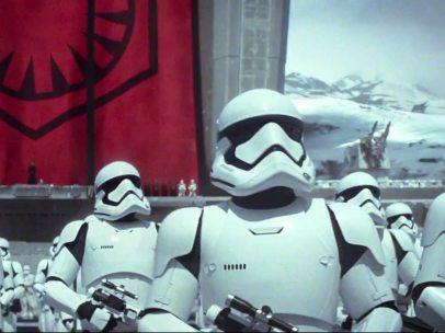 Tropas de asalto en Star Wars: El despertar de la Fuerza