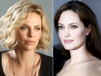 Charlize Theron y Angelina Jolie