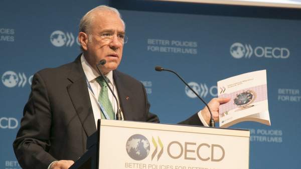 José Ángel Gurría, OCDE. José Ángel Gurría, OCDE.
